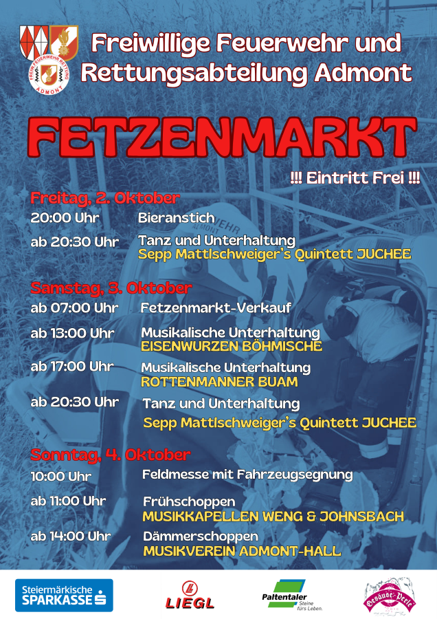 Fetzenmarkt 2026 Plakat web