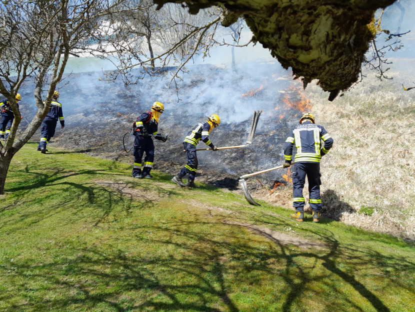 KHD-Waldbrandübung in Pürgg