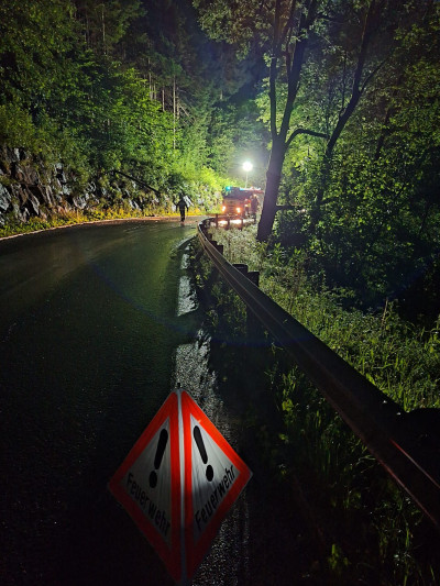 Baum über Straße | L 713