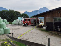 Gesamtübung Wirtschaftsgebäudebrand
