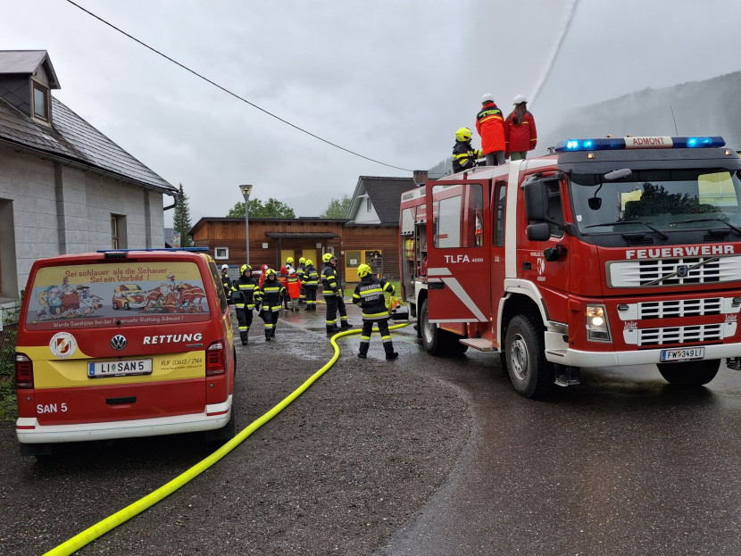 Einsatzübung Lebenshilfe Admont