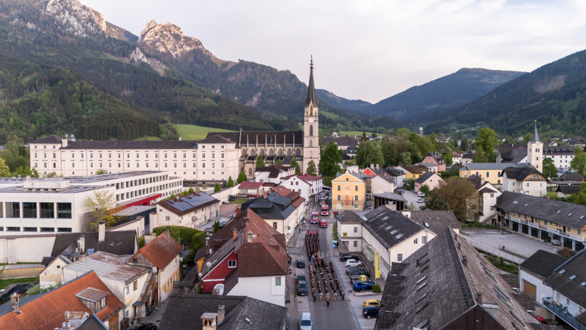 3. Florianikirchgang der Feuerwehren der Marktgemeinde Admont
