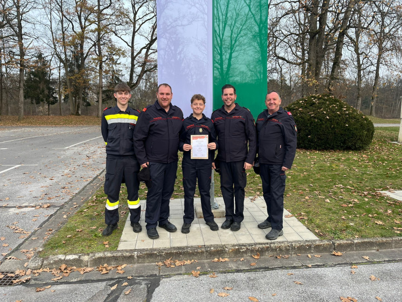 Feuerwehrjugendleistungsabzeichen in Gold