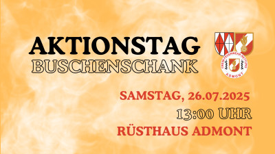 Aktionstag &amp; Buschenschank am 26.07.2025